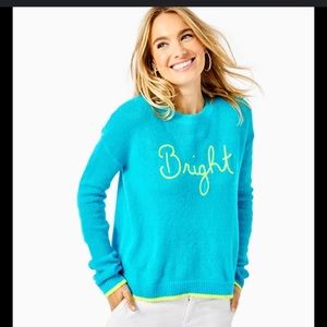 Turquoise Lilly Pulitzer Charlton Sweater